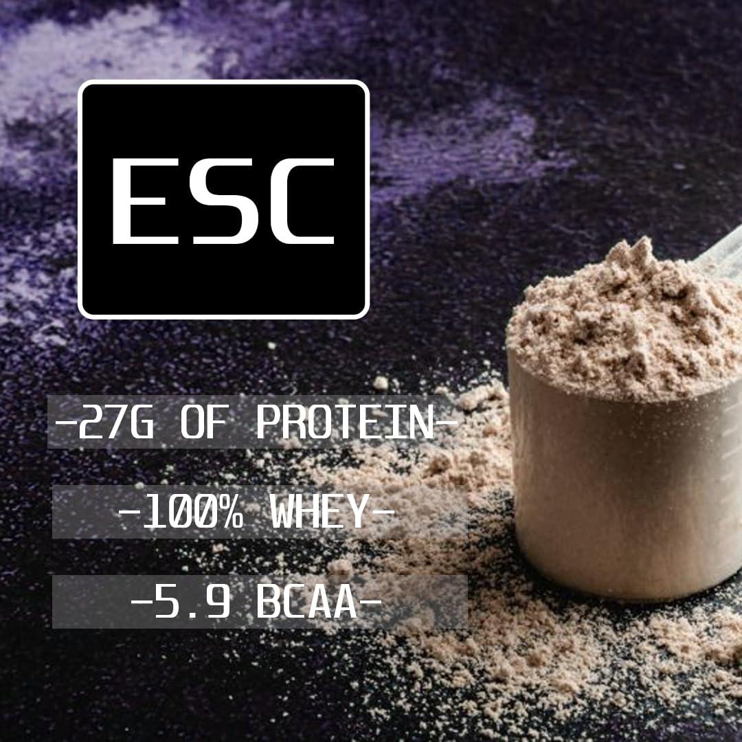 Essential Supplements Company Essential Supplements Company Pure Unflavored Whey Protein Isolate - 27g Protein per Serving - Versatile All-Purpose Protein Supplement