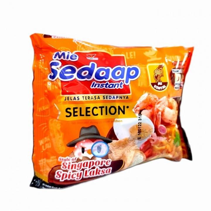 Mie Sedaap Mie Sedaap Instan Singapore Spicy Laksa, 83 gram (Pack of 2)
