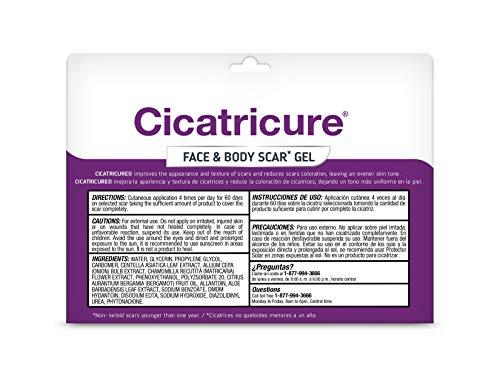 CICATRICURE Cicatricure Scars Gel 1oz Tube Multipack Value Deal Pack of 3 Tubes