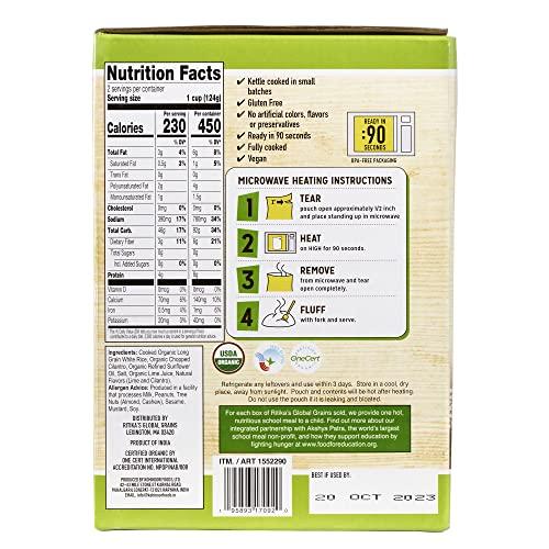 Rikita's Global Grains Ritikas Global Grains Organic Cilantro Lime Rice