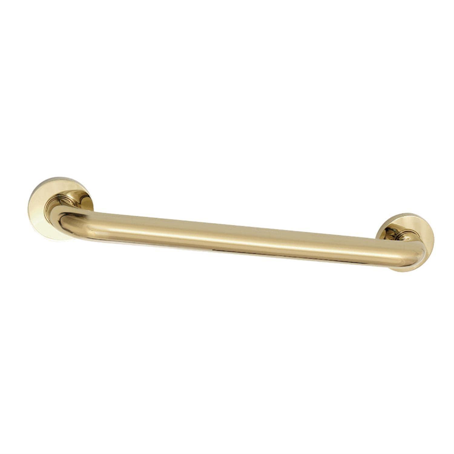Kingston Brass Kingston Brass DR514162 Meridian 16-Inch x 1-1/4-Inch O.D Grab Bar, Brushed Nickel