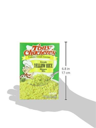 Tony Chachere\'s Tony Chachere Rice Mix, Creole Yellow, 7 Ounce (Pack of 12)