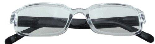 E Specs E Spec Computer Readers 8319 in Crystal / Black - Strength +1.5