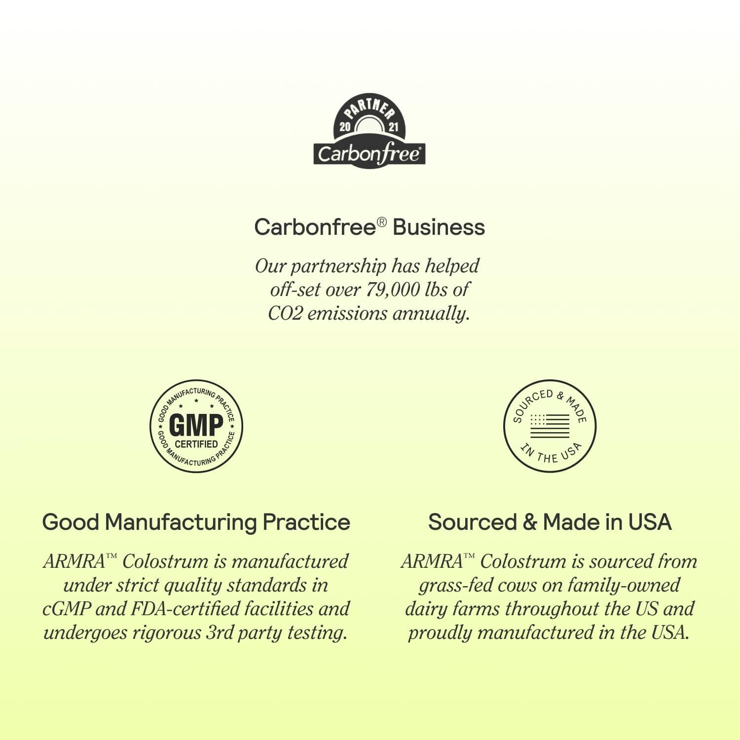 ARMRA ARMRA Colostrum Premium Powder, Grass Fed, Gut Health Bloating Immunity Skin & Hair, Contains 400+ Bioactive Nutrients, Keto, Gluten & Fat Free (Unflavored Bundle | 120 Servings)