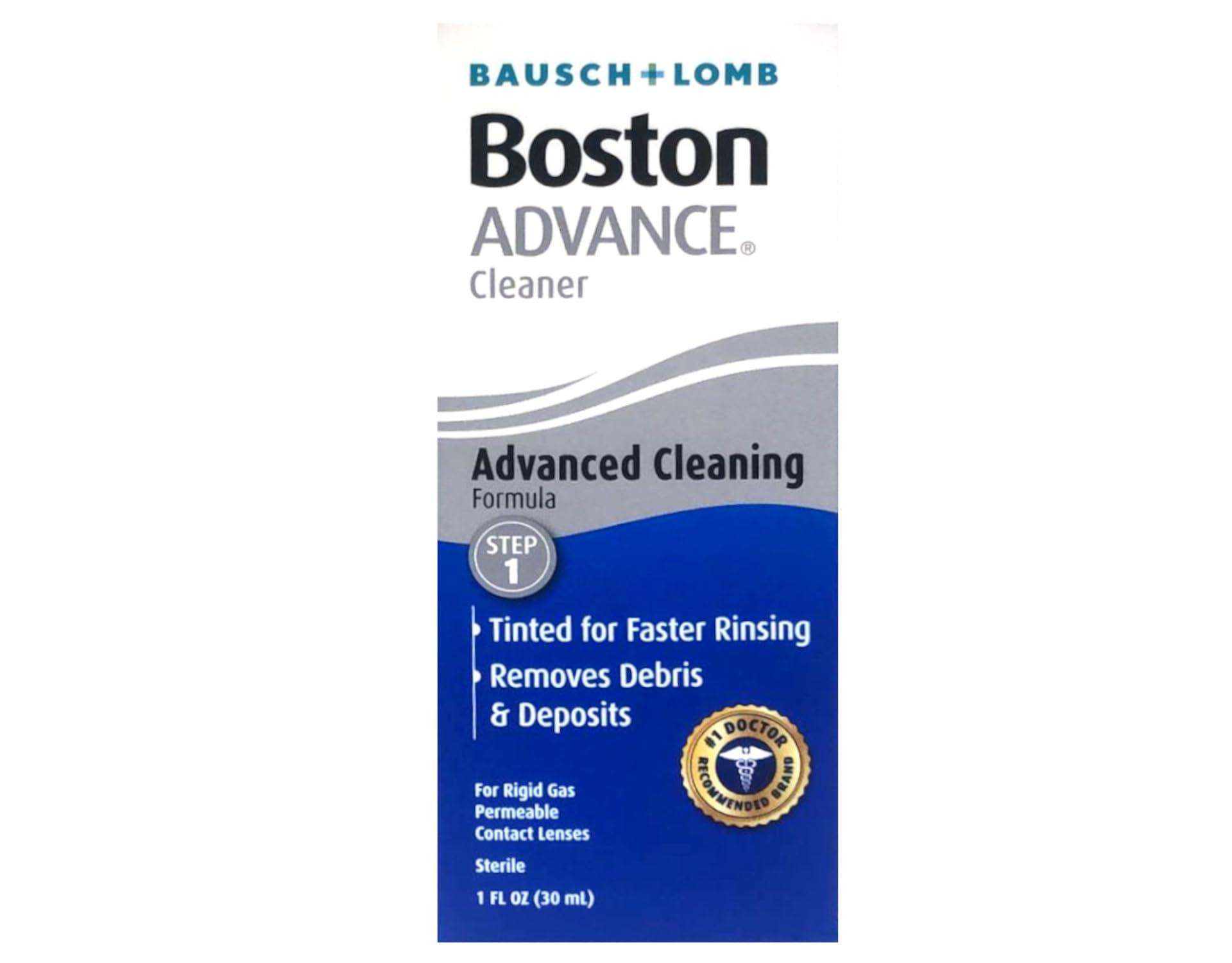 Boston Bausch + Lomb Boston Advance Cleaner -1 oz, Pack of 3