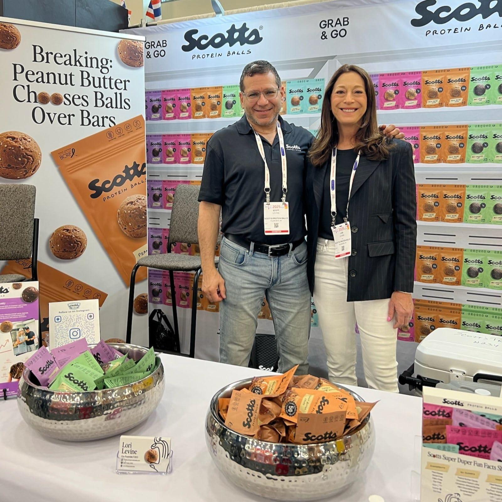 Scott's Protein Balls Scott's Protein Balls Refrigerated Plant Based Protein Balls, Mint Chocolate Chip Protein Balls, 6 Resealable Bags, 4 Protein Balls per Bag, 24 Count