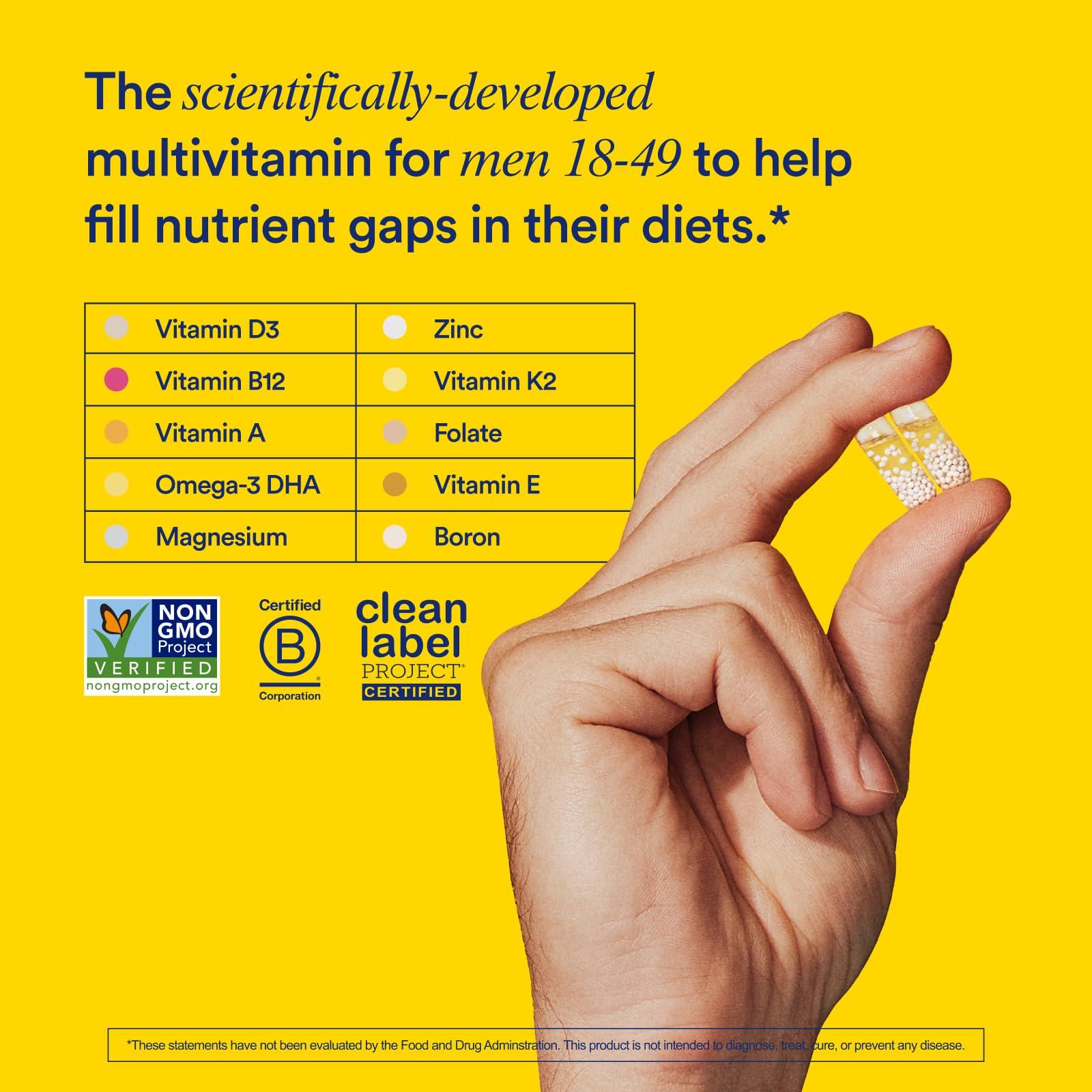 Ritual Ritual Multivitamin for Women & Men 18+ with Vegan Omega 3 DHA