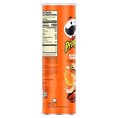 Pringles Pringles Potato Crisp: Buffalo Ranch Potato Crisps (Pack of 3) 5.96 oz Cans