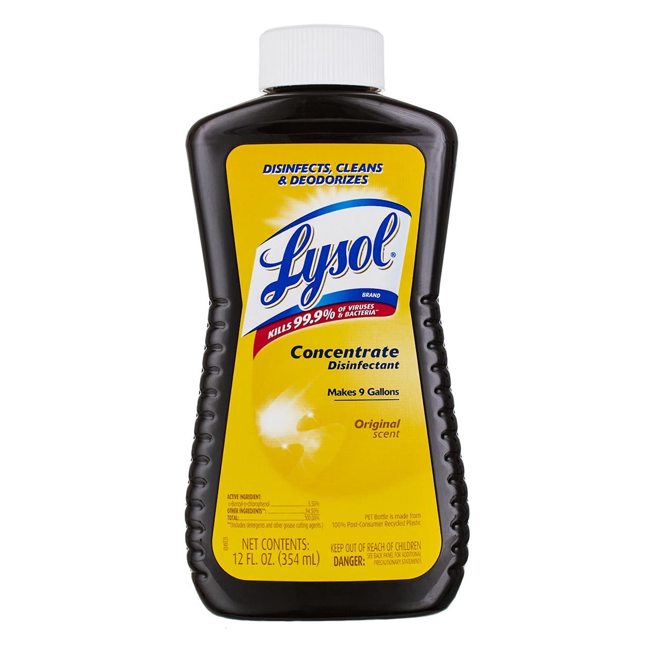 Lysol Lysol Concentrate All Purpose Cleaner Disinfectant, 12 Ounce (Pak of 10)