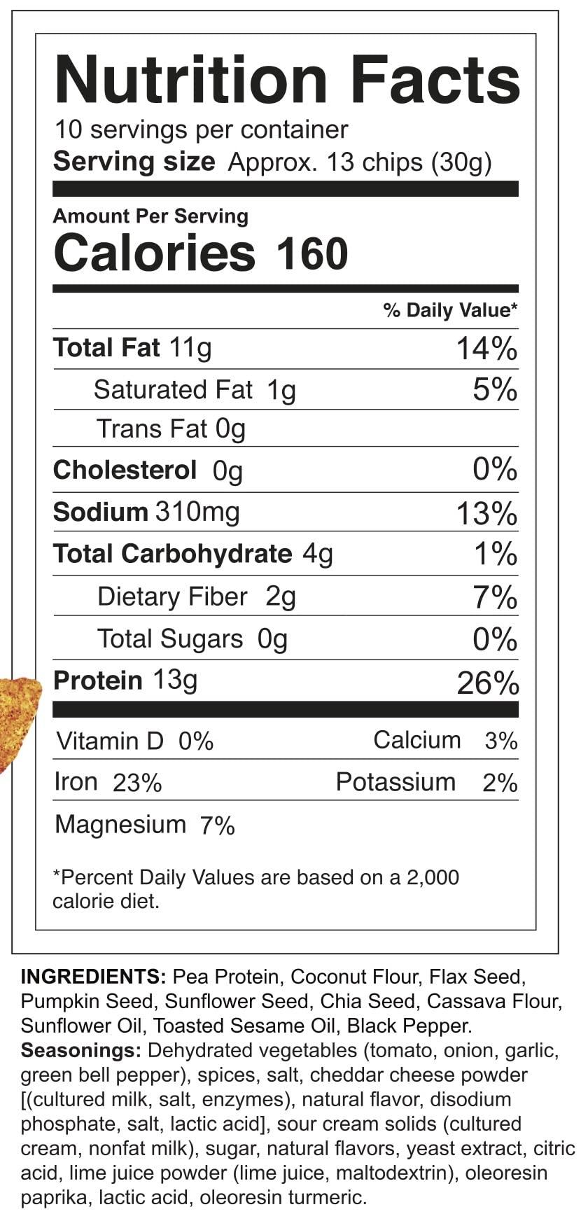 BeyondChipz BeyondChipz Low Carb Tortilla Chips, Taco Street, Keto Friendly, Gluten Free, One 5.3oz Bag