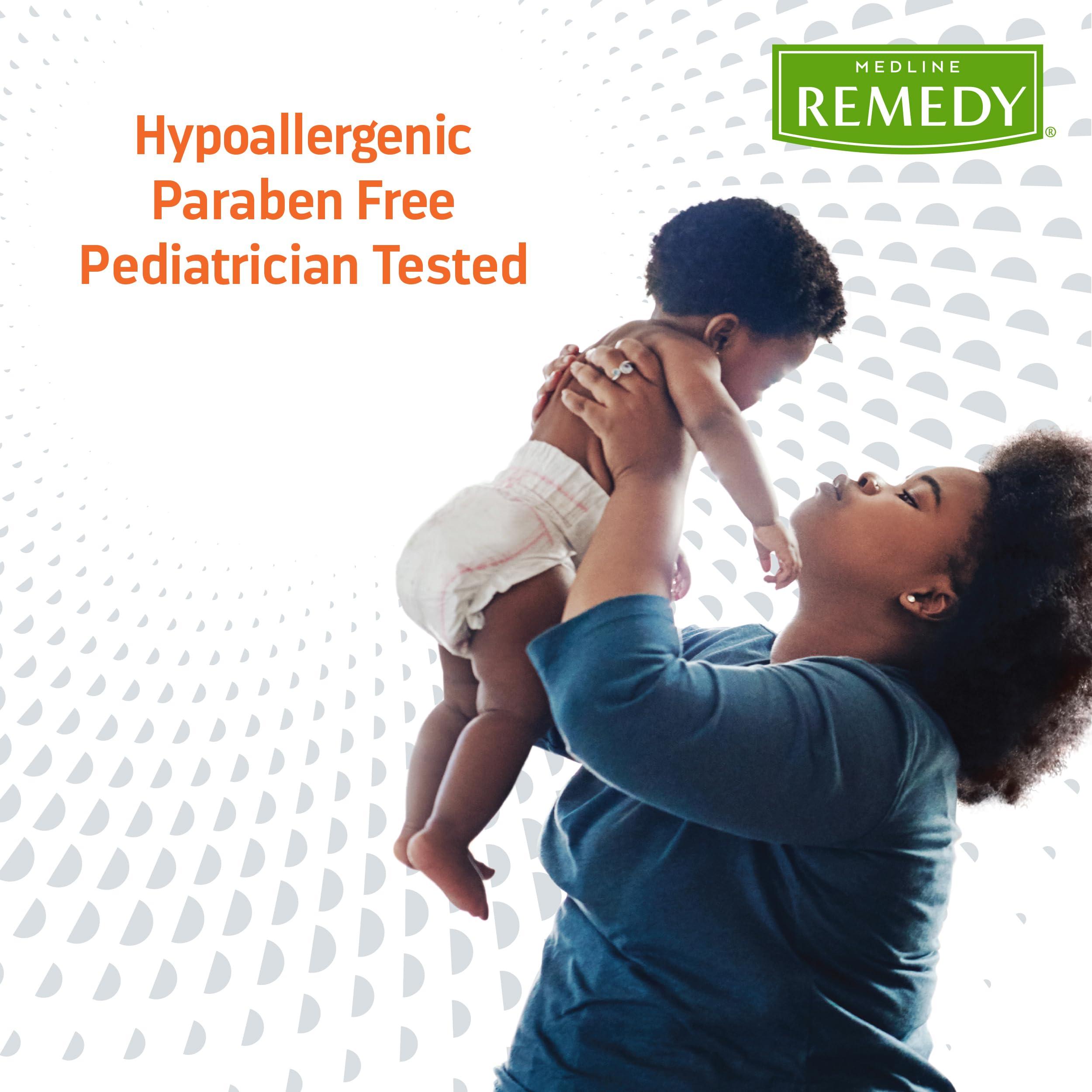 Medline Medline Remedy Clinical Zinc Oxide Paste Skin Protectant, 144 Packets (0.13 fl oz), Vanilla Scent, Diaper Rash Cream, Incontinence Care, Wetness Protection, Paraben Free, Adults, Children