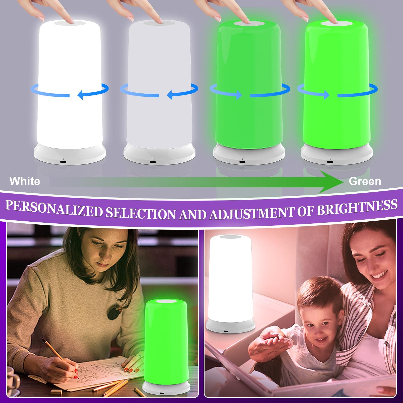 iKeener iKeener Green Light Therapy Lamp for Migraines,10000 Lux Mood&Energy Enhancing Light Therapy Lamp for Headaches,Insomnia,Anxiety Relief,Relaxation,Adjustable Warm White&Green Brightness