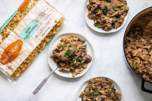 Manischewitz Manischewitz Traditional Extra Wide Egg Noodles 12oz (3 Pack), Homestyle Taste & Texture, Premium Enriched, Low Sodium, No Preservatives