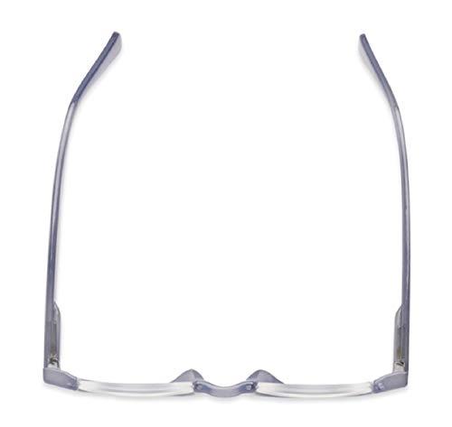 Incredible Bargains The Shay Colorful Semi-Rimless Half Reader Reading Glasses, 2.50 Lavender