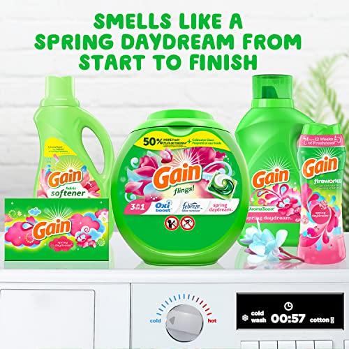 Gain Gain Dryer Sheets, 240 Count, Original Scent Laundry Fabric Softener Sheets with 2-in-1 AromaBoost Plus Softness