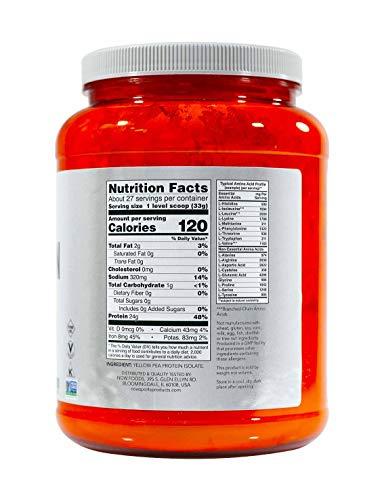 Now Foods NOW Sports - Pea Protein, Natural Unflavored - 2 lbs (907 Grams) by NOW