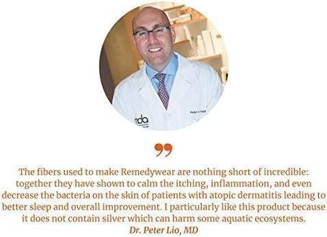 YoRo Naturals YoRo Naturals Remedywear Pants for Kids, Eczema and Psoriasis Clothing with Light Weight Tencel and Zinc Fibers (White, 8 Years Old)