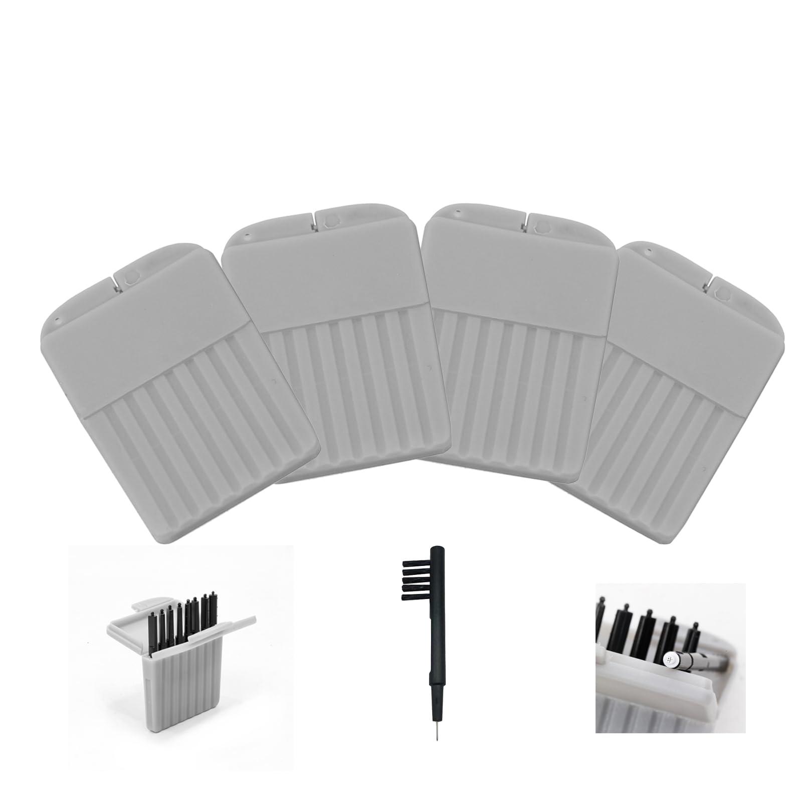 SZYKKO Genuine Phonak Cerustop Wax Guards Color Gray- 4 Packs (32 Filters)