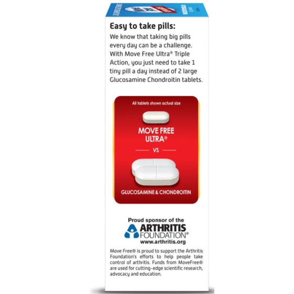 Reckitt Move Free Ultra Triple Action Joint Supplement, 30 Coated Tablets (Value Pack of 6)