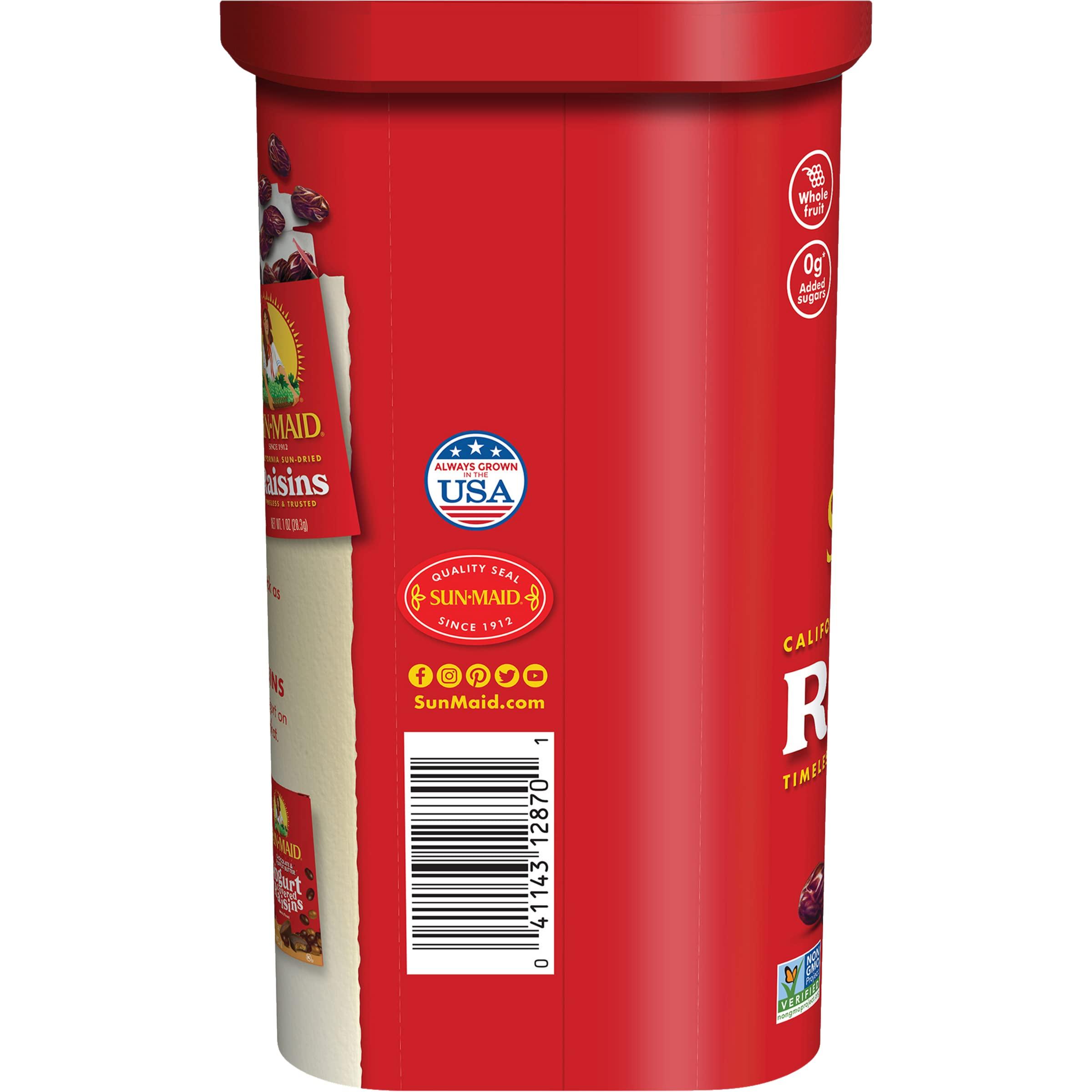 Sun-Maid Sun-Maid Raisins Canister (20 Ounce, Pack of 3)