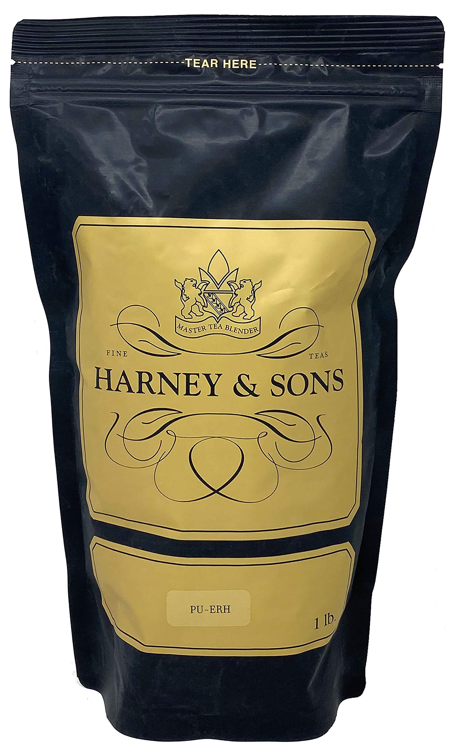 Harney & Sons Harney & Sons Pu-erh Tea – Earthy and Dark Tea, Great Present Idea – 1 Pound of Loose Tea
