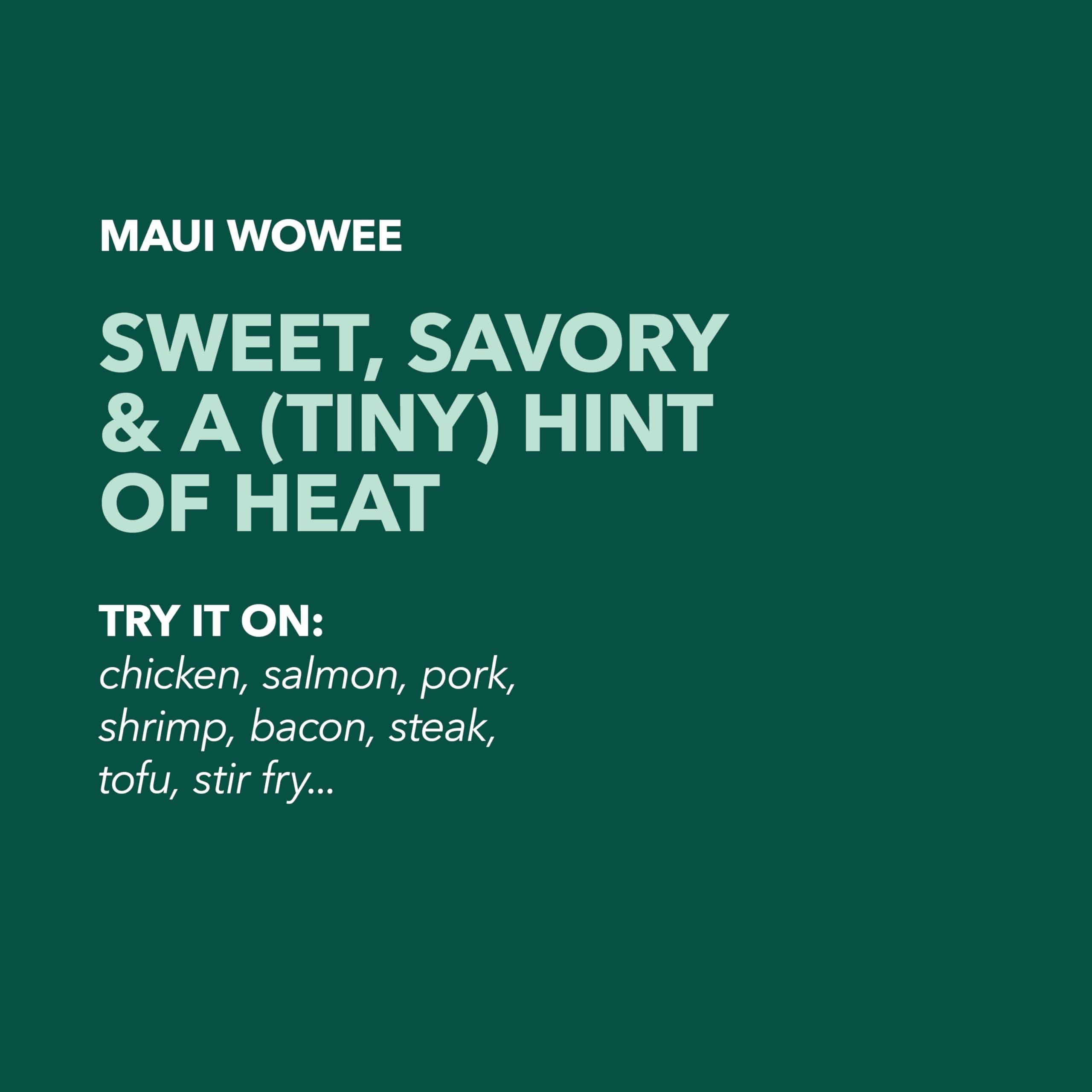 Spiceology Spiceology - Maui Wowee - Hawaiian Teriyaki Seasoning - Hawaiian BBQ Rub Spices and Seasonings - Add Flavor to Chicken, Ramen, Salmon, Pork, Tofu, Shrimp, Bacon, Steak - 18 Ounces