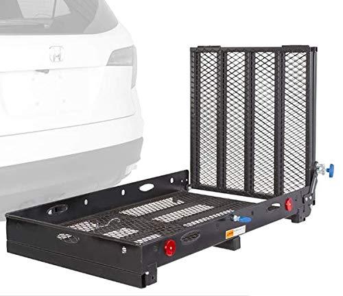 Prohoists 500lb Manual Carrier Loading Ramp for Mobility Scooter Electric Power Wheelchair Heavy Duty