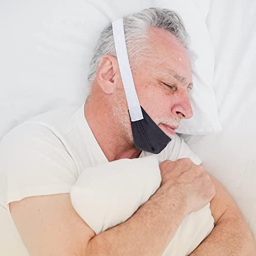 PalpitateC PalpitateC Upgrades Chin Strap Effective Mouth-Snoring Relief, Anti Snoring Men Women Universal, Adjustable Snoring Solution Effectively Regulate Snoring and Regulate Sleep, Chin Strap Resmed - 1 Pack