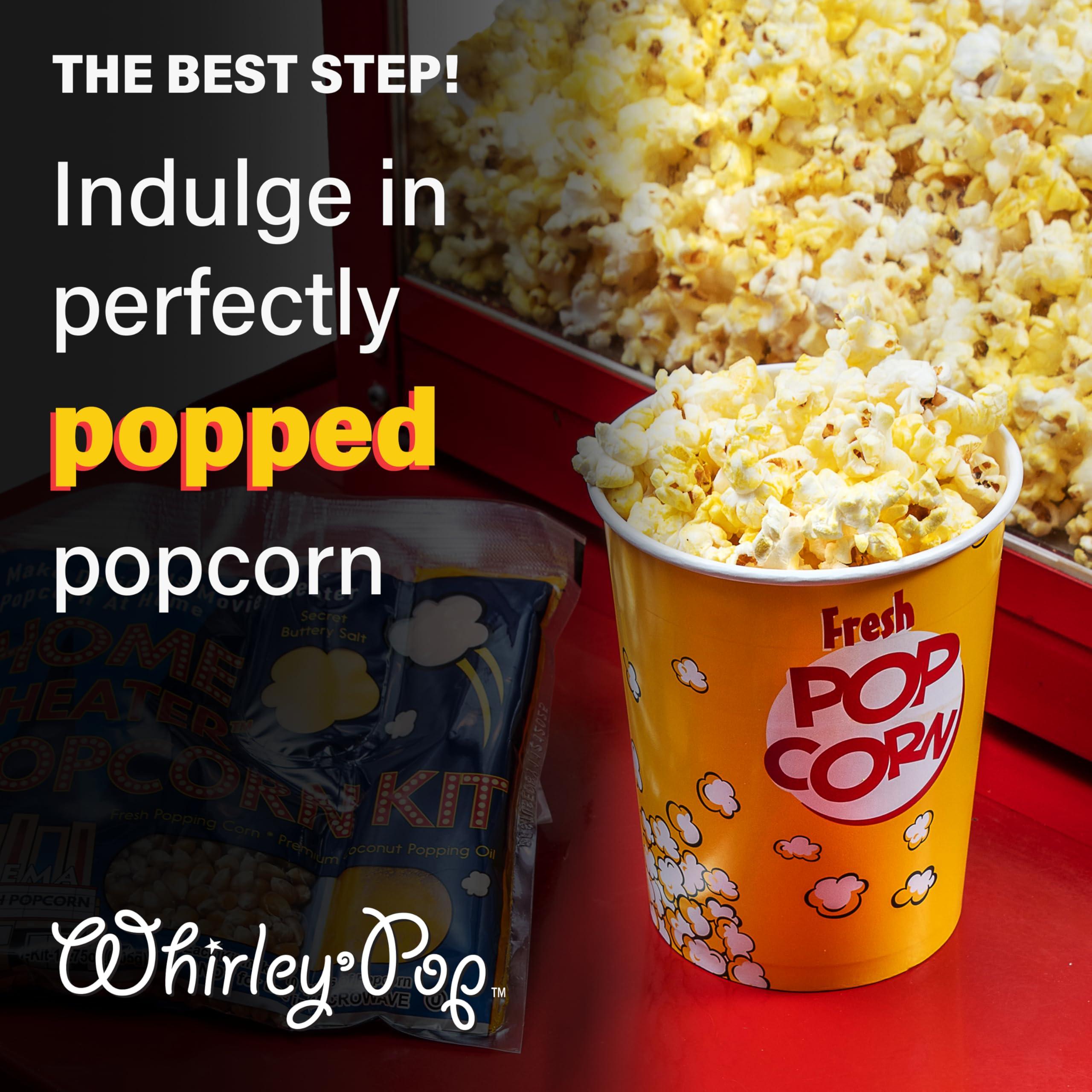 Wabash Valley Farms Wabash Valley Farms Theater Popcorn Kits - 10 Pre-Portioned Popcorn Machine Popcorn Packets, Popcorn Kernels for Popcorn Machine, 10 Pop Corn Packs