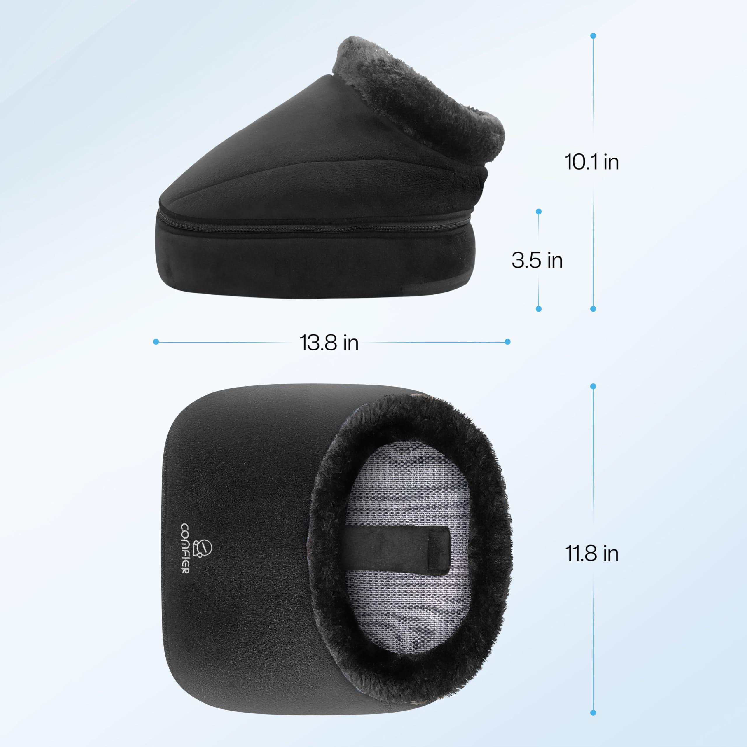 COMFIER COMFIER Foot Massager with Heat, Electric Foot Warmer for Women,Men, Shiatsu Feet Massager Machine for Plantar Fasciitis,Neuropathy, 2-in-1 Foot & Back Massager, Foot Heater,Valentine\'s Day Gift