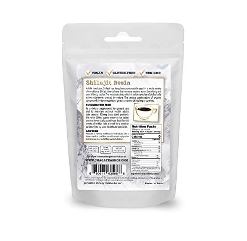 Altai Gold Authentic & Purified Shilajit Resin from Altai Mountains (10 grams (1 Month Supply))