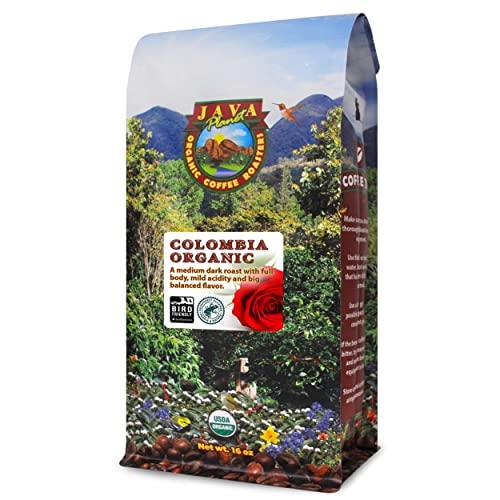 Java Planet Organic Coffee Roasters Java Planet Organic Coffee Beans Low Acid Variety Set - Colombia & Guatemala Single Origin Low Acid Arabica Whole Bean Coffee Certified Organic