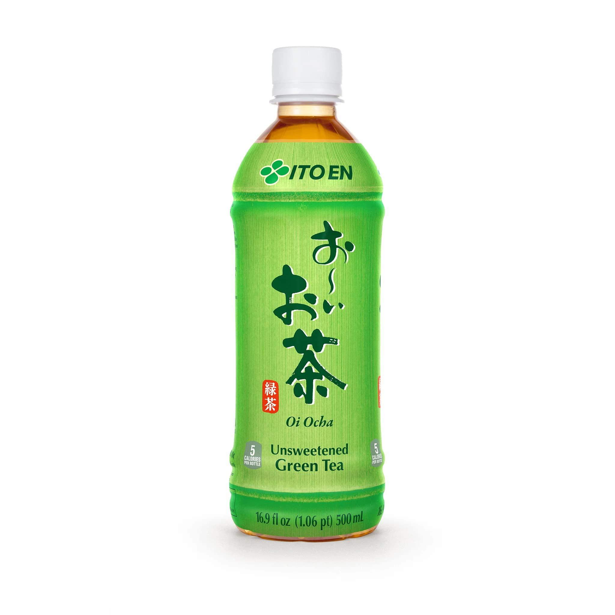 Ito En Ito En Tea Oi Ocha Green Tea, Unsweetened, 16.9 Ounce (Pack of 12)
