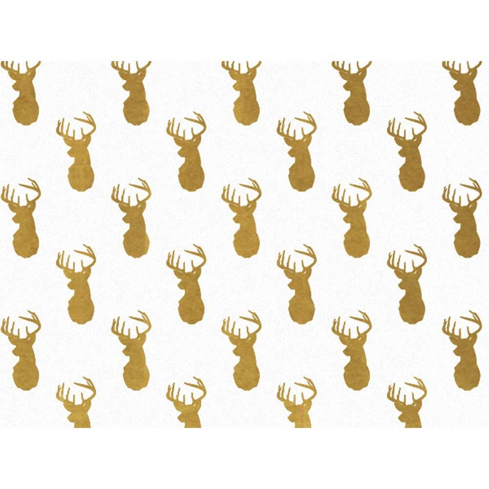 NW Golden Deer Holiday Tissue Paper - 20in. X 30in. (12 Sheets)