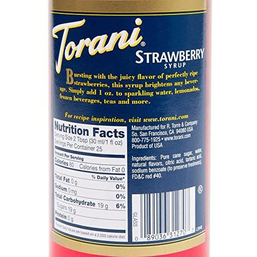 Torani Torani Strawberry Syrup Sugar Free