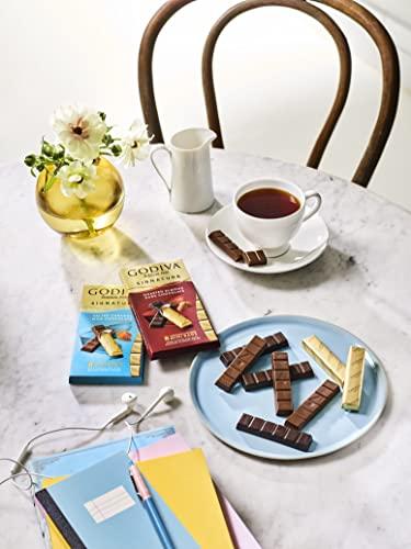 Godiva Chocolatier Godiva Chocolatier Chocolate Signature Mini Bars,72% Cacao Dark, 3.1 Ounce (Pack of 12)