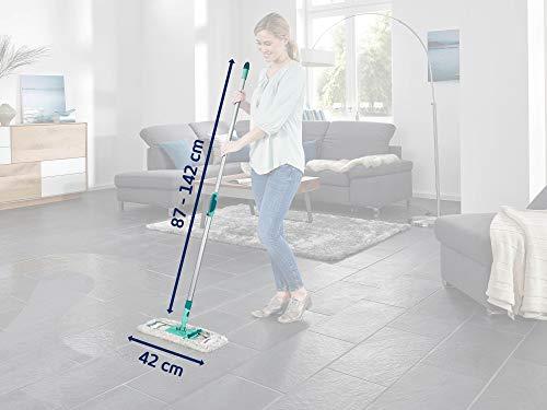 Leifheit Leifheit Profi Cotton Plus Floor Wiper with Steel Handle, Mop, 80-135 cm, 55023