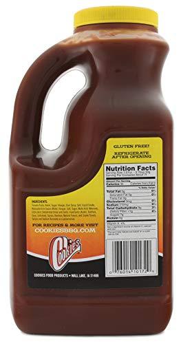 Cookies Food Products Cookies Original Sweet and Smoky BBQ Sauce, 76 Ounce