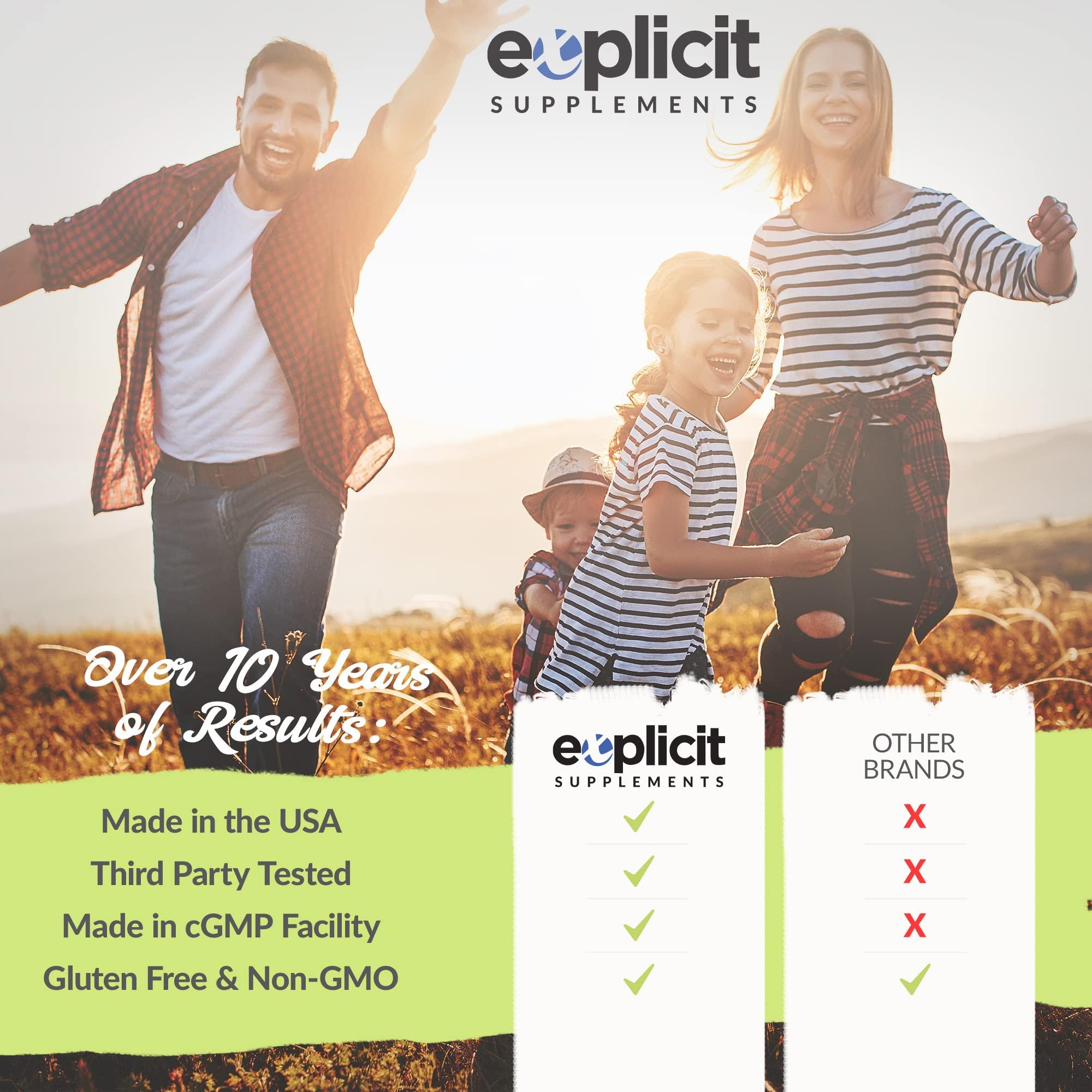 eXplicit Supplements eXplicit Supplements Keep Those Gains PCT 3-in-1 - Post Cycle Therapy - 60 Capsules