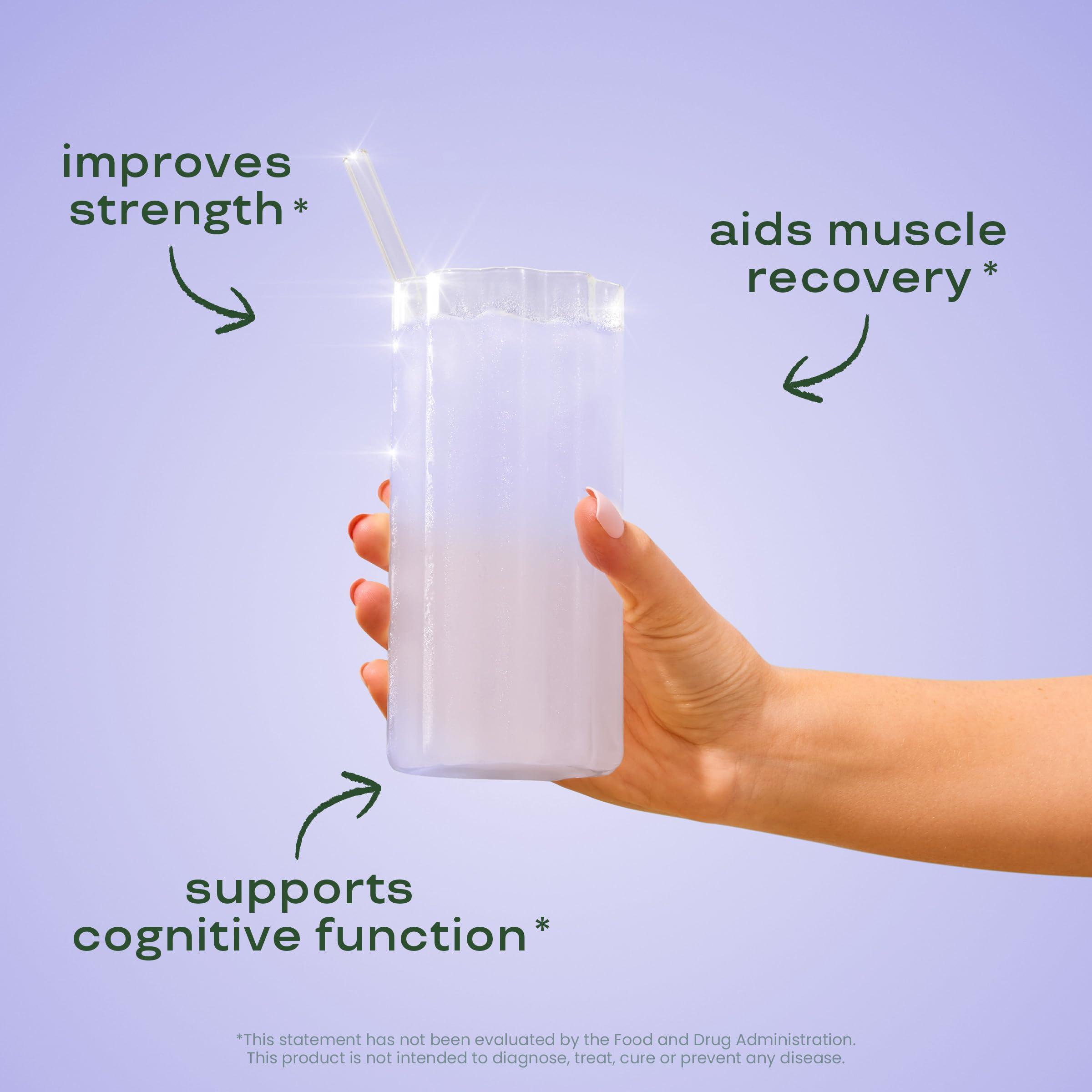 Bloom Nutrition Bloom Nutrition Creatine Monohydrate Powder, 5g Micronized Creatine per Serving, Supports Muscle Recovery, Strength, Endurance, Pre or Post Workout, Gluten Free, Non GMO, Unflavored, 40 SVG, 7.3 oz