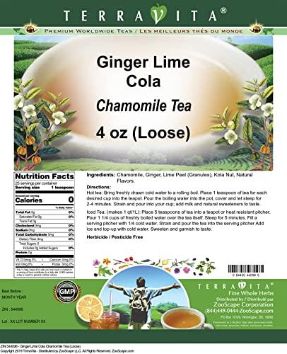 TerraVita Ginger Lime Cola Chamomile Tea (Loose) (4 oz, ZIN: 544098)