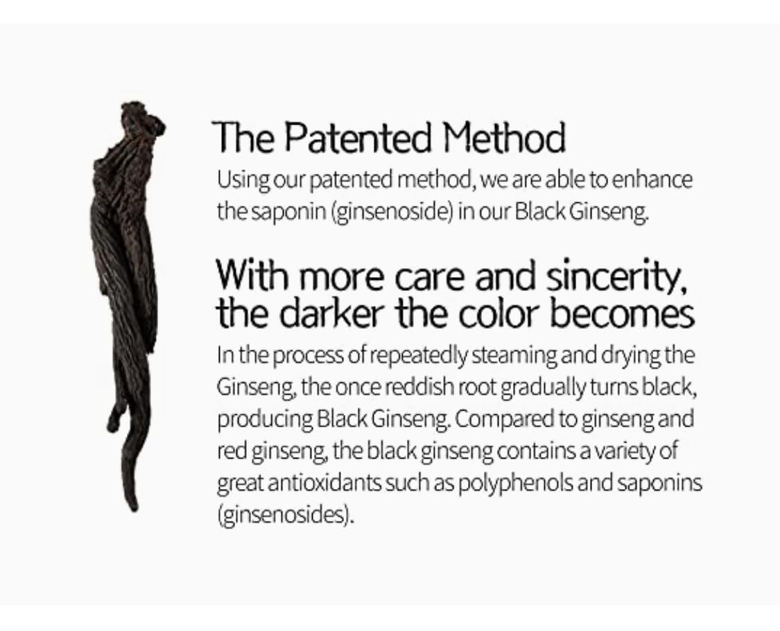123 UBuy Shop 123 UBuy Shop_Korea Black Ginseng Extract Cordyceps Reishi Mushroom 960g (240g 4ea) Immune Support, Energy Booster, Fatigue Recovery, Mental Performance.