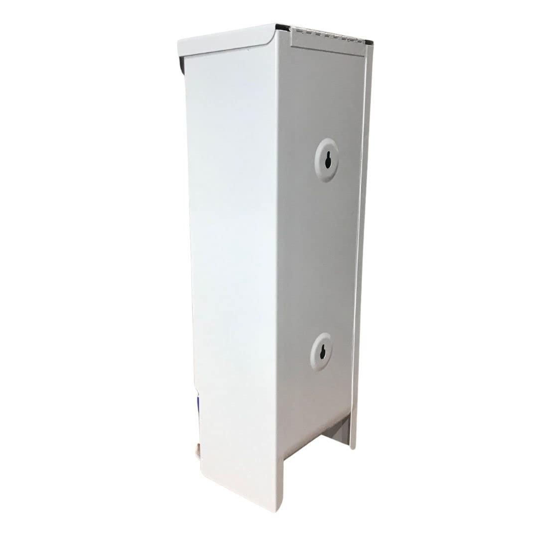 GG Golden Group INTERNATIONAL Sanitary Napkin and Tampon Dispenser Prefilled Free Vending White Metal