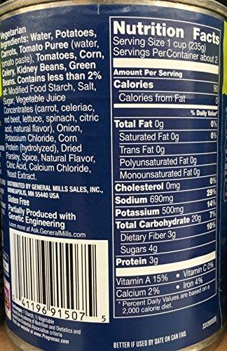 Progresso Progresso Soup Garden Vegetable Vegetable Classics 18.5Oz (3 Cans)
