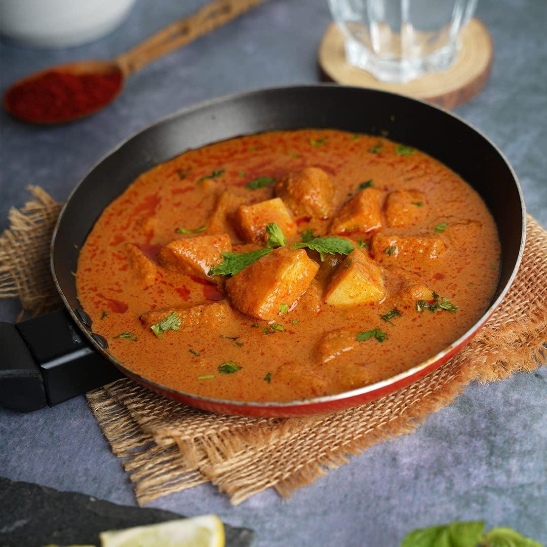 Ashoka Ashoka Real Indian Meals 1932, Vegan Potato Curry, Ready to Eat Dum Aloo, All-Natural Instant Meals, Healthy Work Lunch, Kosher Certified, Gluten-Free, and with No Preservatives, Pack of 5