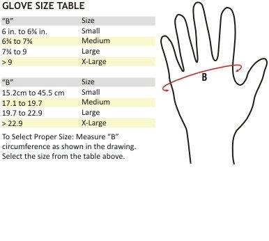 Bio-Concepts, Inc. Ready Made Glove, No Hook & Loop Tabs, Closed Tips, Medium, Cocoa Brown