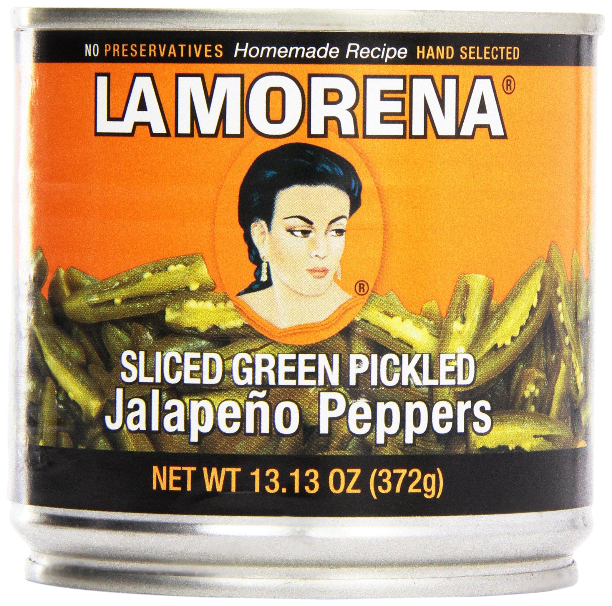 La Moderna La Morena Sliced Green Pickled Jalapeno Peppers, 13 oz (1 unit)