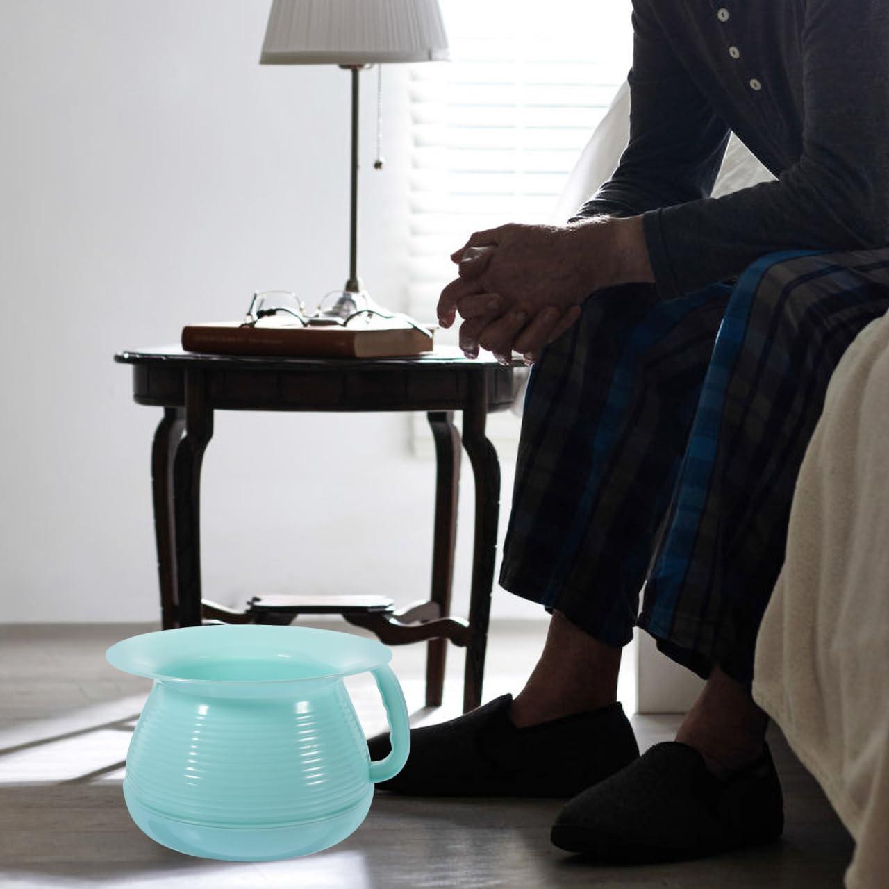 PLAFOPE Spittoon Toilet Urinal Pot bedpans Chamber Pot Urine Bucket Female urinals Portable for car Urine pots Urinal Basin Pee Pot Potty Household Men and Women China Plastic