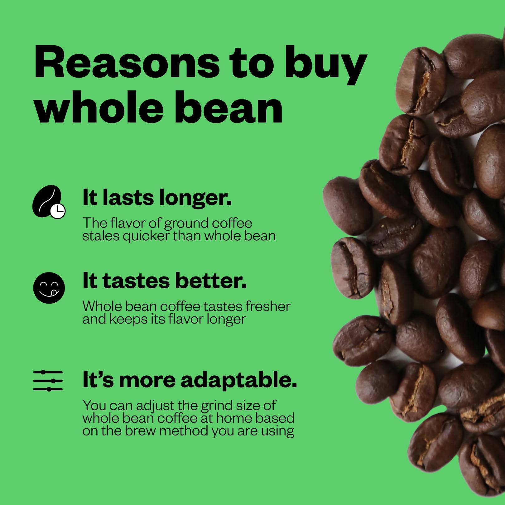 Counter Culture Coffee Counter Culture Coffee Slow Motion Decaf - Medium Roast, Organic, Sustainably Farmed, Kosher, Whole Bean Coffee, 12 oz (1 Bag)