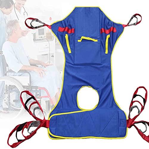 DATEN DATEN Toileting Hoist Sling, Medical Patient Sling,Split Leg Sling Helps with Positioning and Lifting,Reusable and Washable,Weight Capacity of 507 Lbs (Size : B)